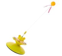 ULTECHNOVO Juguete de Entrenamiento para Gatos Rotación y Golosinas, Rosa | Abs, Uso en Casa o Tienda, para Gatos y Gatitos, Juguete Automático Interactivo de Interior