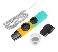 ULTECHNOVO Kazoo Profesional de Rendimiento Portátil de Plástico Doble Agujero para Niños Fácil de Tocar Adecuado para Iniciación Musical y Accesorios para Guitarra y Ukelele