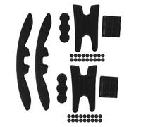 ULTECHNOVO Kit 2 Almohadillas de Esponja Absorbentes para Casco de Ciclismo y Motocicleta, Acolchado Protector Transpirable y Reemplazo Cómodo para Casco de Montaña y Seguridad Industrial