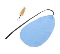 ULTECHNOVO Kit de Limpieza para Saxofón y Clarinete Hisopo y Cepillo para Boquilla, Paño Suave para Interior del Tubo, Accesorios Portátiles para Instrumentos de Viento y Madera, Uso