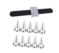 ULTECHNOVO Kit Herramientas De Segmentación y Selección De Cabello 10 Unidades Negro Para Mujeres Peinados Trenzas Separador De Cabello Accesorios Prácticos Para Salón