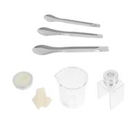 ULTECHNOVO Kit para Hacer y Herramientas de Plástico con Molde de Silicona para Reparar Labiales Rotos, Adecuado para del Maquillaje y Uso Artesanal
