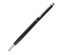 ULTECHNOVO Lápiz Óptico Capacitivo Punta de Tela Negro, para Pantallas Táctiles de Smartphones y Tablets, Lápiz Táctil para Escribir y Dibujar, Accesorio Portátil Compatible para