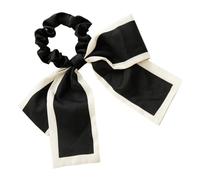 ULTECHNOVO Lazos Cabello Lazo Grande Negros, 3 Piezas, Coleteros Elásticos para Mujer y Niña, Accesorios para Peinados Diarios y Deportivos