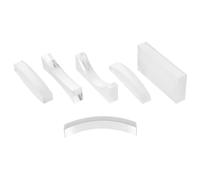 ULTECHNOVO Lente Convexa y Cóncava Óptica Física Kit para Experimentos Científicos en Laboratorio Secundaria 6 Piezas