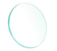 ULTECHNOVO Lente de cristal convexo doble lente convexa cóncava y convexa, diámetro de 50 mm, longitud focal de 100 mm, para laboratorios, 1 unidad