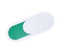 ULTECHNOVO Letrero Deslizante de Privacidad para Puerta 7X3 CM Indicador Blanco sin Texto Señal de Ocupado y Libre para Baño Oficina y Sala de Conferencias Adhesivo Fácil de Instalar