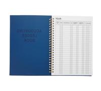 ULTECHNOVO Libro de Cuentas para Control de Ingresos y Gastos Personal Papel Resistente y Planificación de Presupuesto Adecuado para Autónomos y Pequeñas Empresas