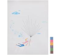 ULTECHNOVO Libro de Firmas de Boda Huellas Dactilares en Lienzo de Fibra Química para Capturar Recuerdos y Crear Ambiente Único en Día de Boda o Despedida de Soltera