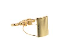 ULTECHNOVO Ligadura para Boquilla de Saxofón Tenor Ajustable de Alambre de Acero Resistente Corrosión Clip para Boquilla con Soporte para Músico Profesional y Estudiante Accesorio para