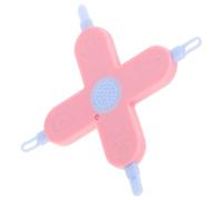ULTECHNOVO Limpiador Nasal para Bebés Limpiador de Oídos Rosa Pp Pet Diseño en Cruz, para Higiene y Limpieza Nasal Oídos en Bebés