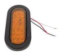 ULTECHNOVO Luz Estroboscópica LED para Camiones 12v Amarilla Luz de Advertencia Anticolisión para Freno Trasero y Emergencia Resistente para Vehículo Automotor