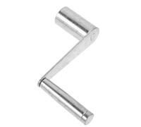 ULTECHNOVO Manivela para Enrollador de Carrete de Electroerosión por Hilo, Mango de 12x12 Mm, Material de Hierro Completo Plateado, Dispositivo Manual para Alimentación y Bobinado de Alambre