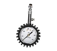 ULTECHNOVO Manómetro Mecánico Para Neumáticos Medidor De Presión De Neumáticos De Coche y Motocicleta Fácil Lectura Punta De Mandril Extendida Sin Pilas Superior