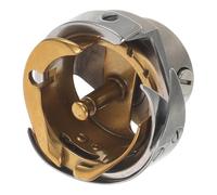 ULTECHNOVO Máquina de Coser Cama Plana Lanzadera Giratoria 794 MM Portabobinas de Metal Dorado Recubrimiento de Titanio Accesorio Industrial Corte Automático de Hilo para Costura