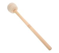 ULTECHNOVO Maza para Bombo con Cabeza de Fieltro de Lana Mango de Madera de Arce Baquetas para Instrumentos de Percusión Accesorio para Tambor de Marcha Uso Profesional Percusión