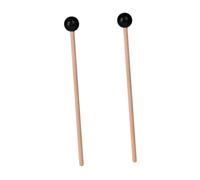 ULTECHNOVO Mazos de Percusión de Madera y Goma 2 Piezas Mini Tamaño Pequeño para Xilófono y Handpan, Baquetas de Percusión Portátiles para Músicos en Casa, Viaje y Estilo Varios estilos