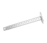 ULTECHNOVO Medidor de Contornos para Baldosas Acero Inoxidable, Regla Niveladora Ajustable Base Estable y Escalas Claras para Nivelación Precisa en Bricolaje y Construcción Hogar Profesional