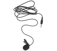 ULTECHNOVO Micrófono para Grabación de Vídeo Portátil Smartphones Compatible de Clip Negro Clip Metálico para Teléfono Adecuado para Grabación On-The-go