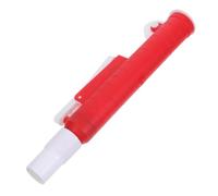 ULTECHNOVO Micropipeta Herramienta Precisa de Laboratorio Roja Ajuste Fino de Volumen y Resistencia Química para Biología Molecular y Investigación Científica
