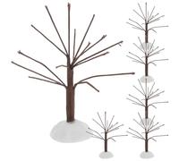 ULTECHNOVO Mini Árboles de Modelo de Árbol Seco 8 CM Marrón Set de 6 Piezas para Dioramas de Trenes Decoración DIY de Paisaje Navideño y Escenas en Miniatura