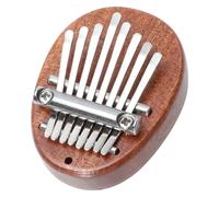 ULTECHNOVO Mini Kalimba Piano de Pulgar de Madera 8 Notas, Instrumento Musical Portátil y Compacto, Pequeña Kalimba Adecuado para Principiantes y Niños, Práctica para Aprendizaje y Ocio