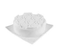 ULTECHNOVO Molde de Silicona para Pasteles Forma Espiral Creativa, Resistente al Calor Frío, Adecuado para Repostería y Decoración de Tartas
