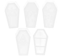 ULTECHNOVO Molde de Silicona para Velas y Cajas de Almacenamiento Estilo Ataúd Alta Flexibilidad y Durabilidad para Actividades DIY de Resina y Plástico