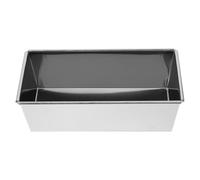 ULTECHNOVO Molde para Pan de Acero Inoxidable sin Tapa, Fácil de Limpiar y Diseño Único, Adecuado para Hornear Pan Tostado en Horno Doméstico