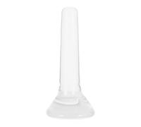 ULTECHNOVO Mortero de Cristal Esmerilado Varilla Manual para Moler Pigmentos y Ungüentos, Fondo Plano Estable, Adecuado para Uso en Laboratorio y Preparación de Medicamentos