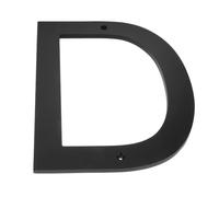 ULTECHNOVO Número de Puerta Negro de Acrílico, Letrero de Dirección 3d Flotante, Alta Visibilidad y Fácil Instalación para Villa, Comunidad, Hotel y Uso Residencial