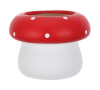 ULTECHNOVO Organizador con Drenaje y Cuerpo de Agujeros Diseño Cilíndrico de Utensilios Cerámica Roja Resistente para Ahorro de Espacio y Decoración de Cocina