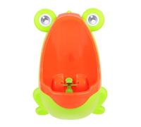 ULTECHNOVO Orinal para Pequeños de Pie Diseño de Caricatura, Plástico Ligero Verde, Multiuso y Colgable Pared para Entrenamiento de Baño Infantil