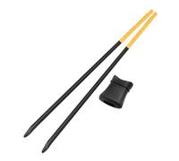ULTECHNOVO Palillos Largos de Silicona Reutilizables para Freír y Olla Caliente Antitérmicos 30 Cm Fáciles de Limpiar Utensilios de Cocina para Hogar y