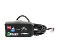 ULTECHNOVO Panel de Control de Bicicleta Eléctrica Pantalla LED ABS Resistente Compatible Bicicletas de Montaña Controlador Asistido para Modificación y Optimización del Rendimiento