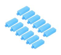 ULTECHNOVO Paquete de 12 Compresas Frías para Celebracion Verano, Cajas de Hielo para Congelador Compactas y Portátiles, Ideales para Bolsas de Almuerzo en Casa o Escuela