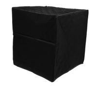ULTECHNOVO para Cafeteras de Goteo Funda Reutilizable de Resistente para Máquinas de Café Cubierta Protectora Polvo para Electrodomésticos Domésticos Diseño Negro Cuadros