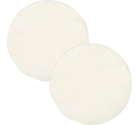 ULTECHNOVO Parche de Piel de Cabra 40 CM 2 Piezas para Instrumentos Africanos y Conga Repuesto Resistente para Superficie de Batería Uso en Música Tradicional y Percusión