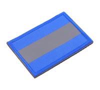 ULTECHNOVO Parche Reflectante para Ropa, Mochila Reflectante, Azul, Nylon y Tejidos, Alta Visibilidad, Autoadhesivo, para Ropa y Gorros, Seguridad Peatonal y Prevención de Accidentes