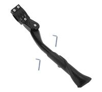 ULTECHNOVO Pata de Cabra Bicicleta Ajustable de Aleación de Aluminio Soporte Lateral Antideslizante para Bicicleta de Montaña - Estabilidad y Durabilidad para Carretera Híbrida y Urbana