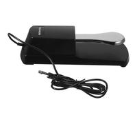 ULTECHNOVO Pedal de Sostenido para Piano Eléctrico Base Antideslizante y Aleación Resistente, Estilo Clásico Adecuado para Teclados Electrónicos y Sintetizadores