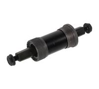ULTECHNOVO Pedalier de Bicicleta Cojinetes de Cigüeñal de Bicicleta Carcasa Cuadrada de 68mm Acero de Baja Aleación Negro Tornillos para Mantenimiento y Montaje