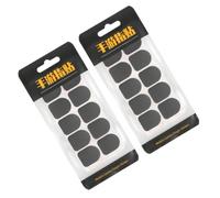 ULTECHNOVO Pegatinas 2 Fibra para Antideslizantes de Carbono de Dedos Ideales y Transpirables Bolsas Desechables para Móvil para Juegos Móviles