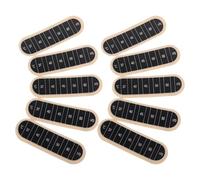 ULTECHNOVO Pegatinas Adhesivas Termómetro para Fermentación 10 Unidades Tiras Indicadoras de Temperatura Desechables para Tarros de Vidrio Medición Precisa para Elaboración de Cerveza