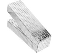 ULTECHNOVO Pegatinas de Letras Espejo Autoadhesivas Decorativas para Paredes Adhesivo Removible para Hogar Sala Dormitorio y Oficina Material Duradero y Fácil Aplicación