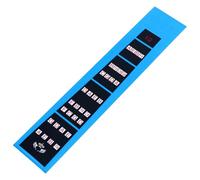 ULTECHNOVO Pegatinas Diapasón de Violín 4 Piezas para Principiantes, Papel Azul Ligero y Resistente para Violines Tamaño 1/2