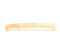 ULTECHNOVO Peine Antiestático de Cuerno Natural Amarillo Dientes Finos para Cuidado Diario del Cabello sin Enredos y Masaje Delicado