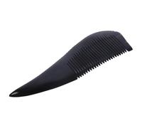 ULTECHNOVO Peine Cabello Antiestático Doméstico 1 Unidad Tamaño Pequeño de Cuerno de Búfalo Negro para Hombres, Mujeres y Niños, Peine de Masaje Portátil para Pelo Rizado y Ondulado