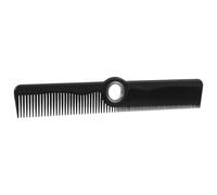 ULTECHNOVO Peine Giratorio en Color Negro Profesional para Recortar el Cabello con Material Tpr Cómodo y Versátil Adecuado para Peluqueros y Hombres
