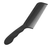 ULTECHNOVO Peine Profesional Plano para Cortar Cabello Masculino Peine Pequeño Negro Ergonómico para Raya y Trenzar para Uso Diario en Cuidado Capilar